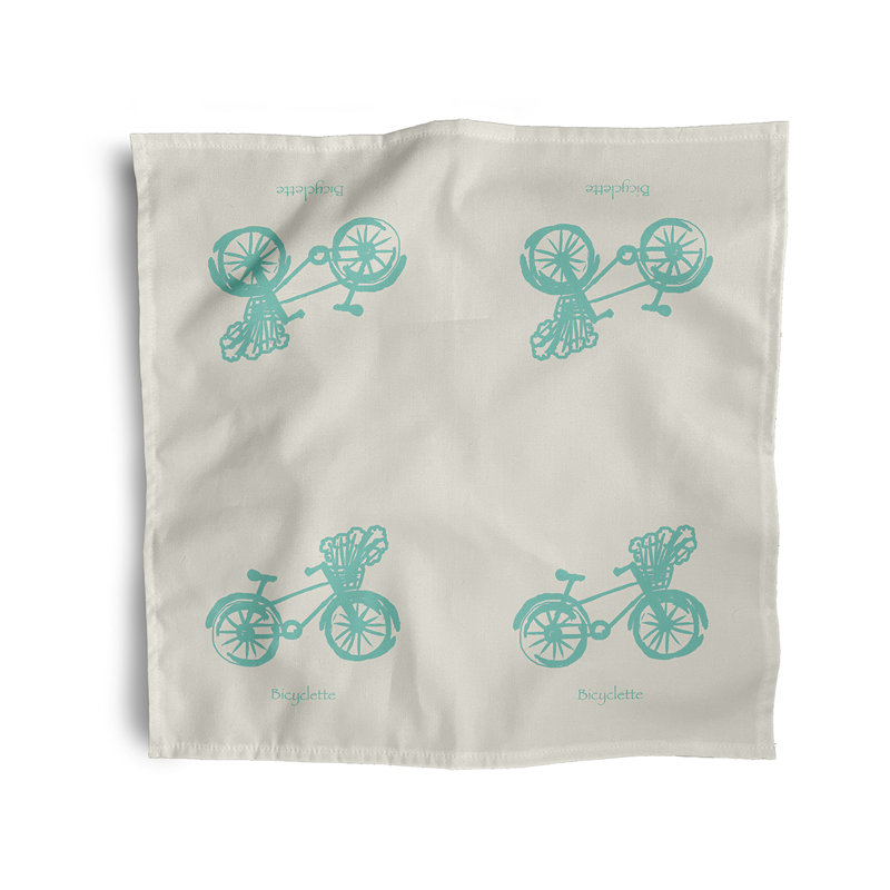 Heliodoro Polyester Americana Napkins, Blue