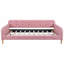 Upholstered Daybed With 4 Support Legs-1619354896