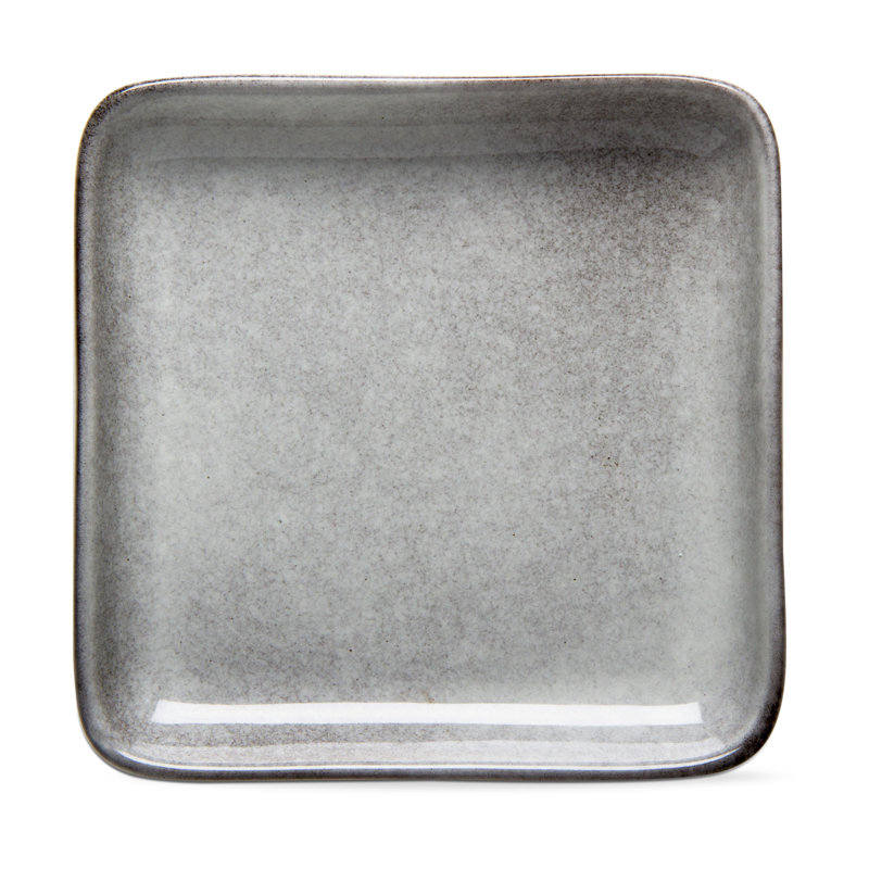 Assiette carrée Stinson Sm, H 1,1 po x l 6,3 po x P 6,3 po