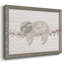 Floral Sloth, reproduction d'art sur toile-930244460-930244467