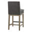 Tabouret de comptoir rembourré en cuir Bethea-115747921-115747924