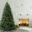 The Holiday Aisle® Downswept Douglas Blue Fir Tree with Clear Lights-1815419842