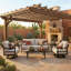 4 - Person Patio Conversation Set with Cushions