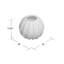 Artic Glass Table Vase-1413575226