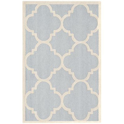 Tapis en laine touffeté à la main Cannen
