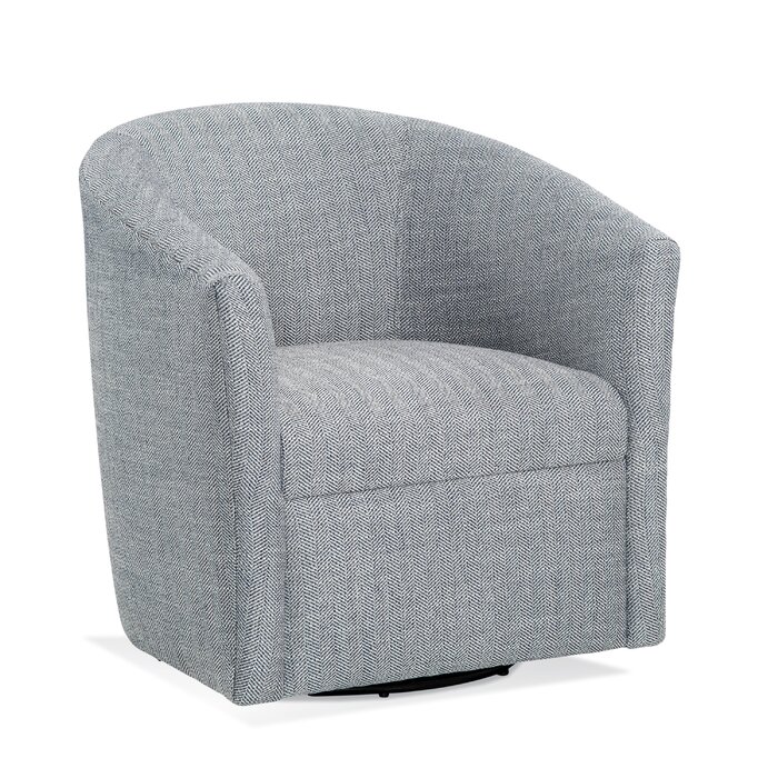 Sand & Stable Zaria Upholstered Swivel Barrel Chair & Reviews | Wayfair