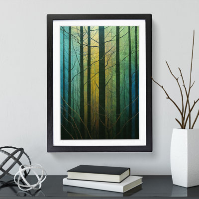 Mysterious Forest - Framed Print