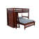 Beckford Twin Over Full L-Shaped Loft Bed with 6 Drawer Chest