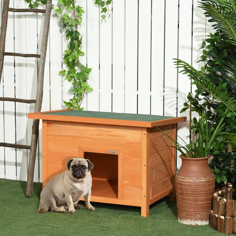 Derick Solid Wood Dog House