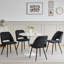 43.5cm H Upholstered Metal Parsons Chair-575129332