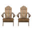 Lilwenn Foldable Outdoor Adirondack Chair-71034668