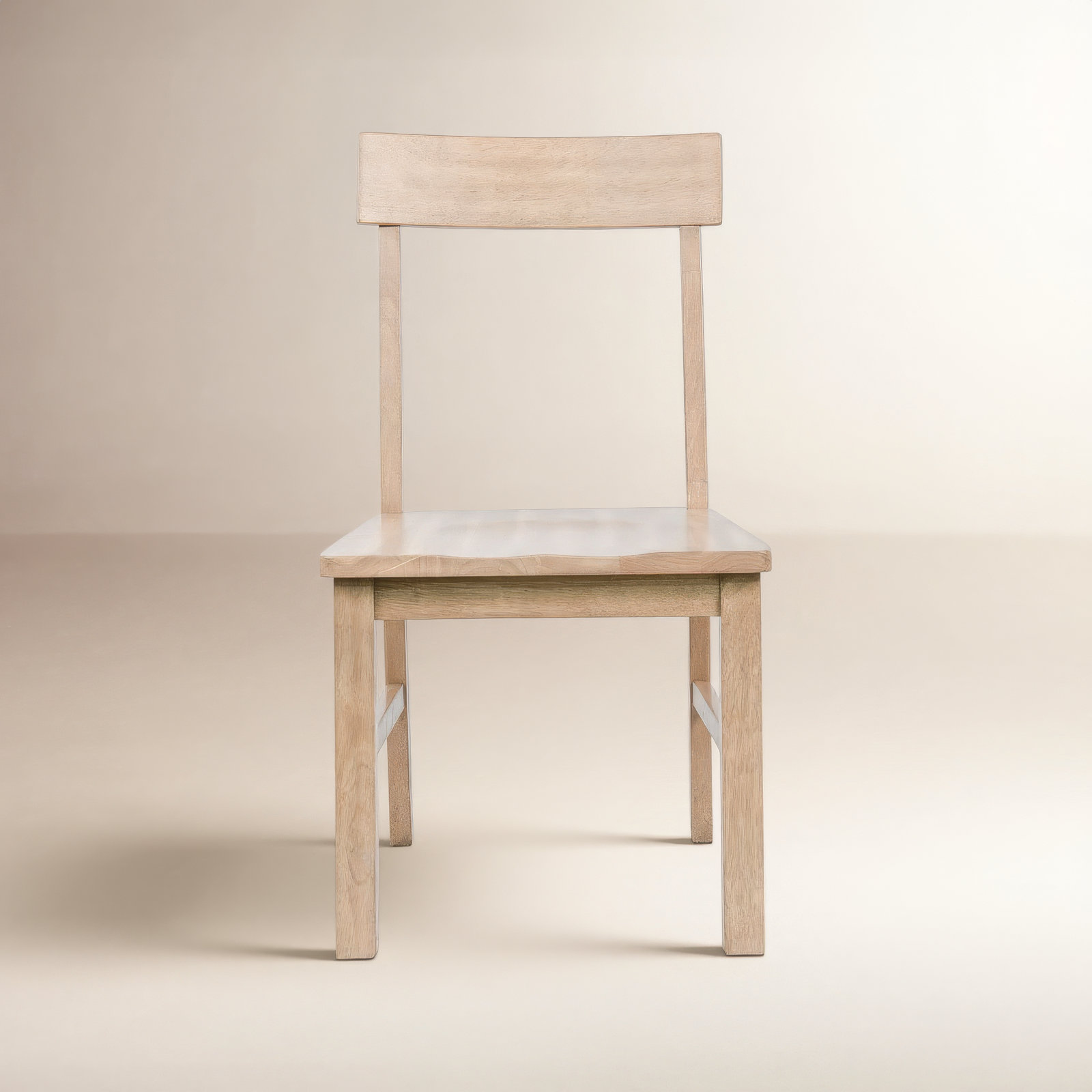 Solid Wood Dining Chair in Natural Finish