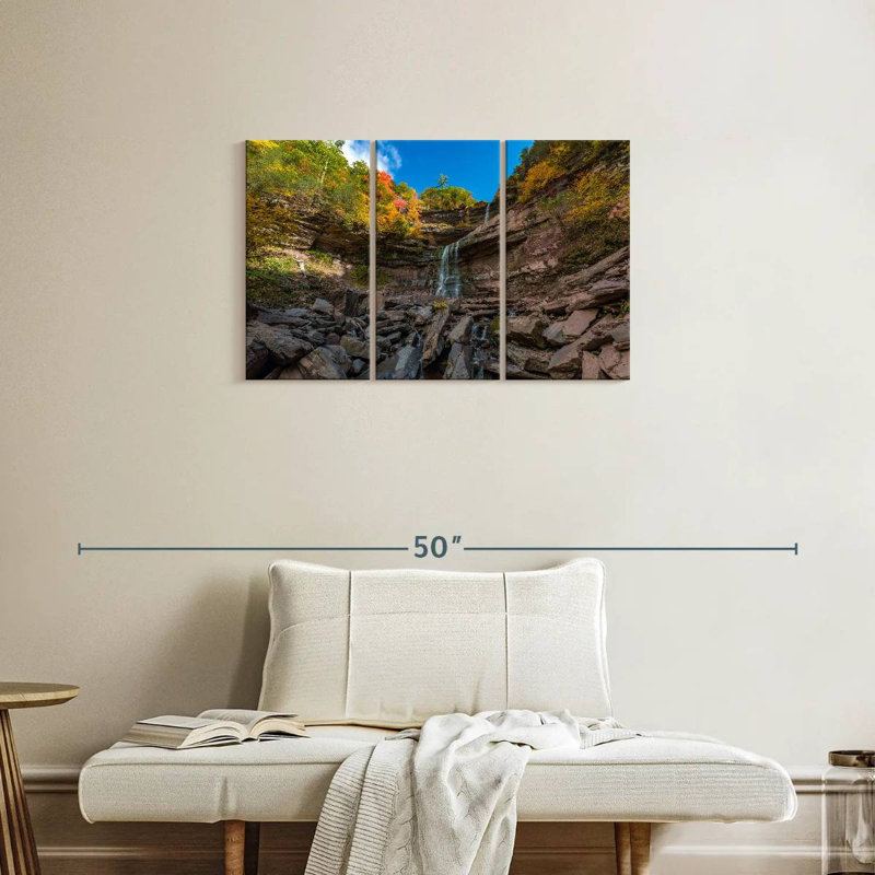 Kaaterskill Falls Landscape, 20" H x 33" W