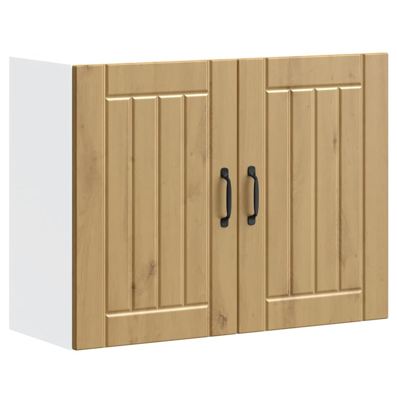 Standard Wall Cabinet, artisan oak, 60cm H x 80cm W x 31cm D