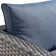 Ensemble de conversation modulaire de huit articles avec coussins