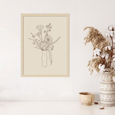 «Floral Study 1», impression encadrée sur papier par Kate Aurelia Holloway