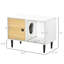 Abri pour chat avec coussin et espace