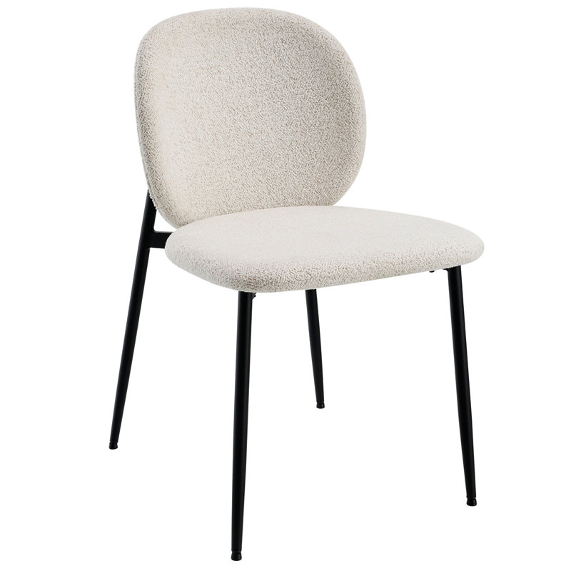Ensemble de 2 chaises d'appoint Klaus Boucle