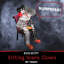 Clown de cirque effrayant Haunted Hill Farm Hartley le clown effrayant assis par Tekky, animée par le mouvement d'Halloween