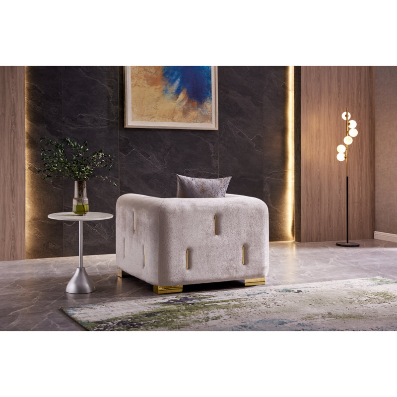Chaise de style moderne Impreza en bois beige identique à B009141289 (inventaire CA)