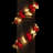 18' 600 Bulb Christmas String Light Garland-1302572631