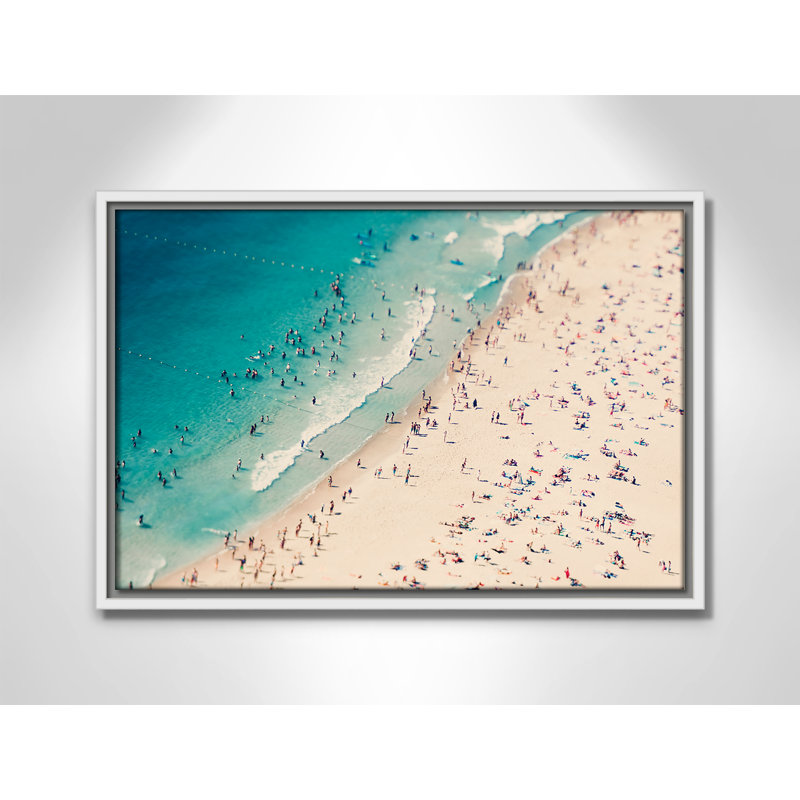 Shamir Summer Fun I - reproduction de photo, H 13,5 po x l 19,5 po x P 2 po, Toile avec cadre blanc