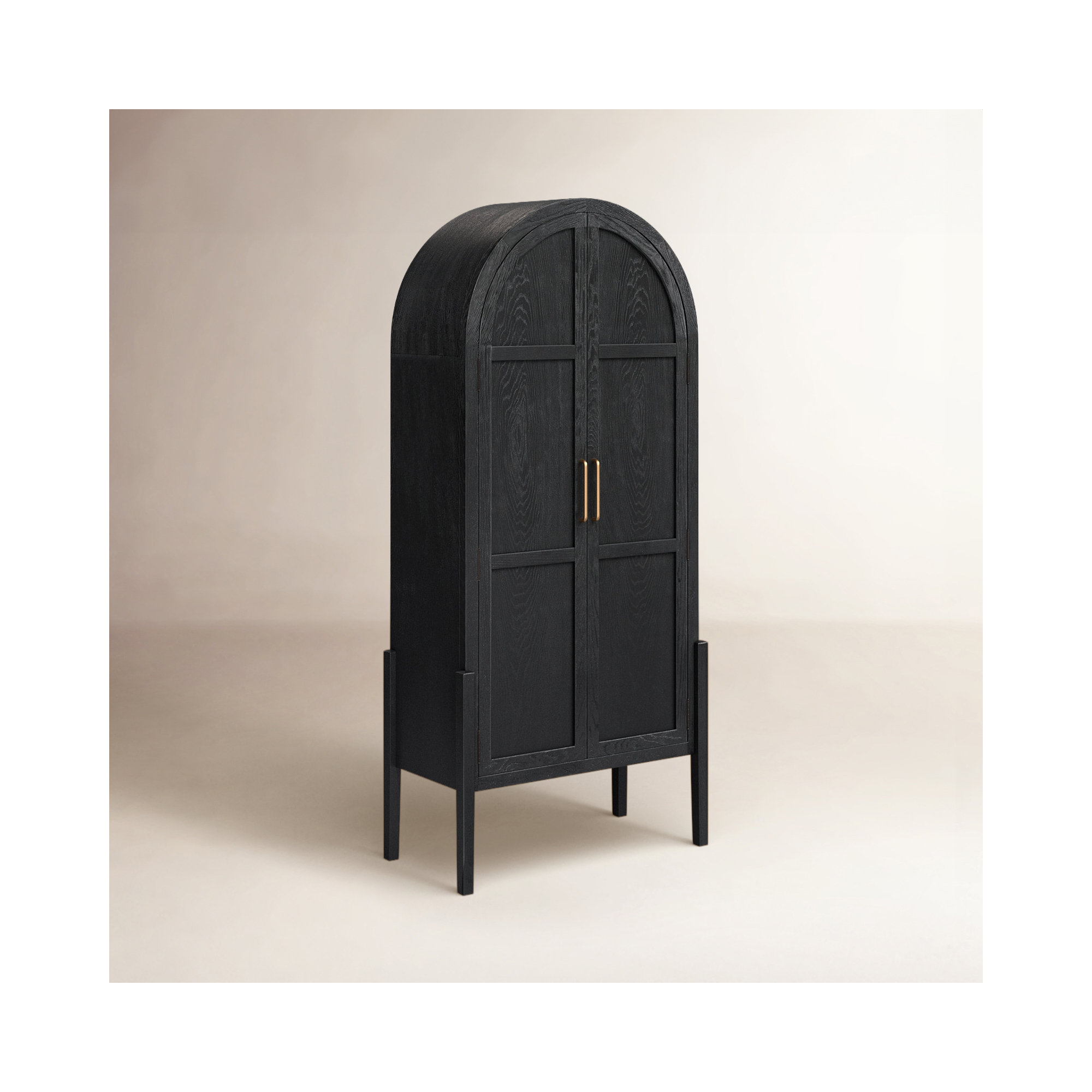 Cathay Dining Cabinet, Drifted Black