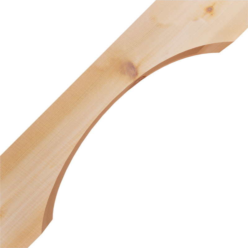 Legacy Knee Brace, Western Red Cedar, 22" H x 3.5" W x 22" D