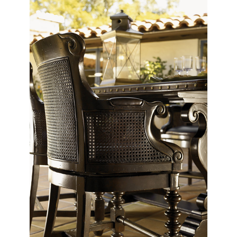Kingstown Swivel Upholstered Counter Stool, Counter Stool (24" Seat Height)