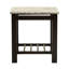 Table de bout moderne et contemporaine avec plateau en faux marbre et pieds de table