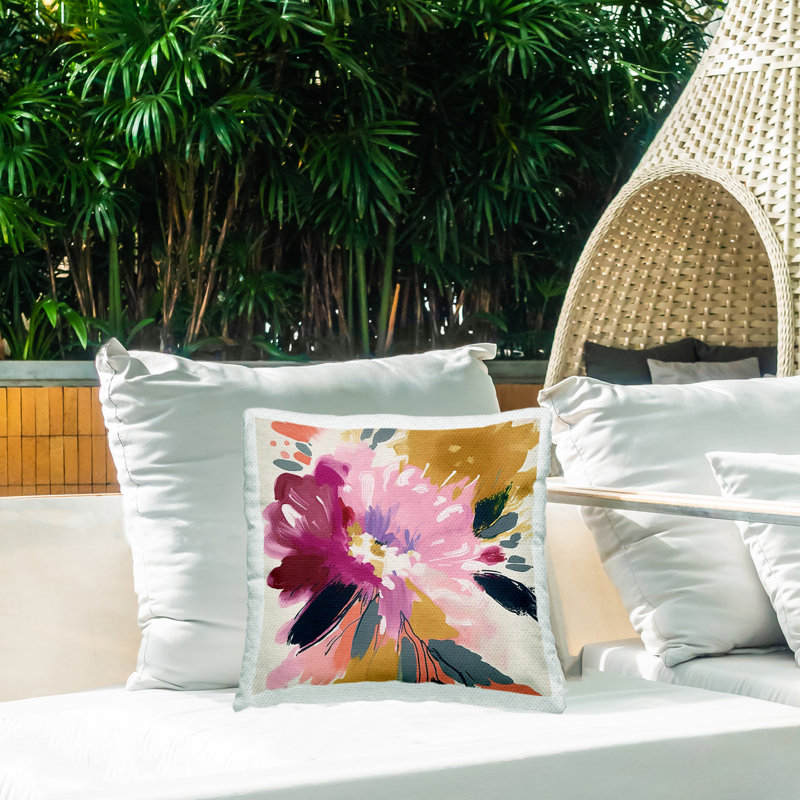 Coussin intérieur/extérieur Floral