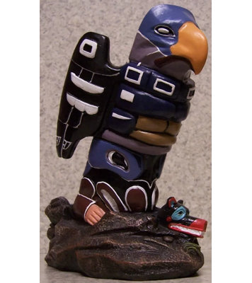 Totem Pole Wine Bottle Holder