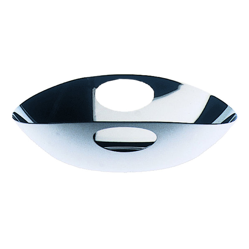 Stainless Steel Serving Bowl, 8" W x 8" D