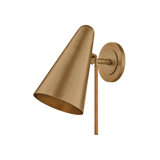 Troy Lighting Kobe 6 inch wide 1 Light Wall Sconce in Patina Brass
