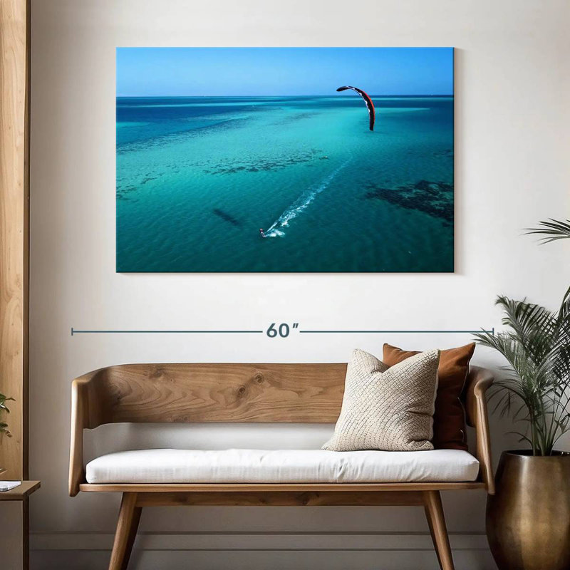 Sirci Kites surf à l'Ile Maurice, H 32 po x l 48 po