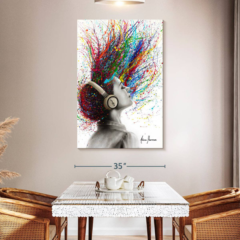 Abarca Music Me, 51" H x 34" W