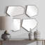 Fischer Metal Flat Wall Mirror
