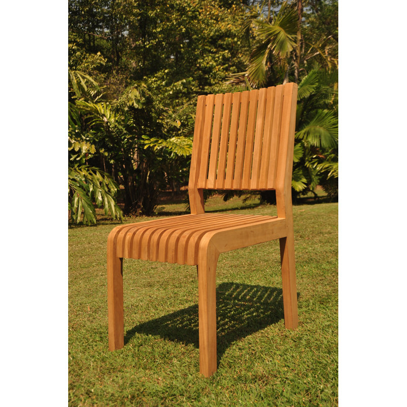 Maldives Outdoor Teak Dining Side Chair