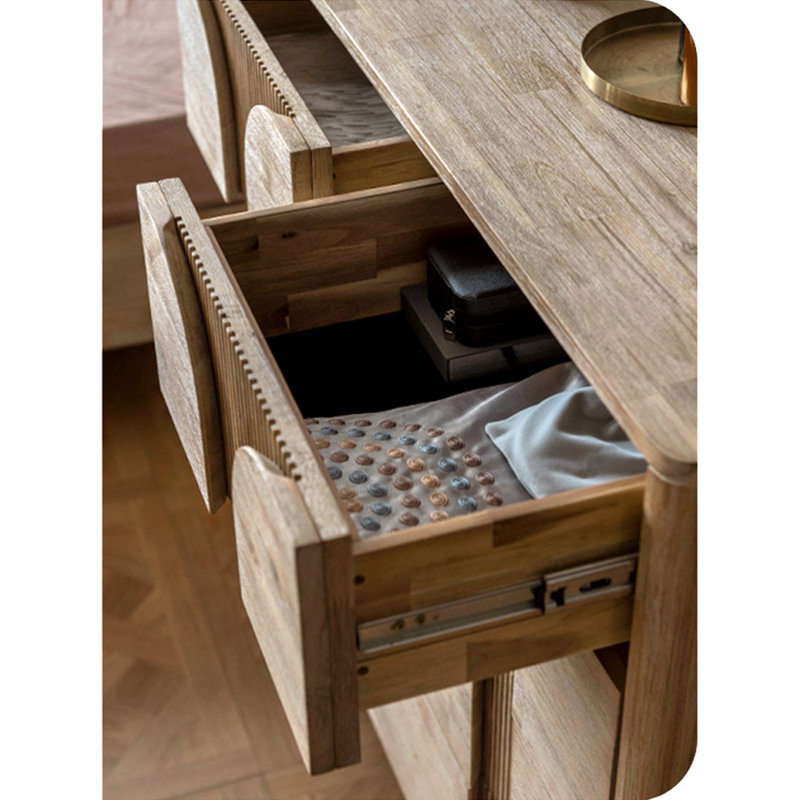 Commode d'appoint Nordic Silent Duel, Noyer