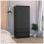 Armoire 2 tiroirs Austin, porte double, tringle-1200111732