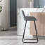 Atreju Upholstered Counter Stool with Metal Frame