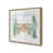Brushed Gold Single Picture Framed, Solid Wood