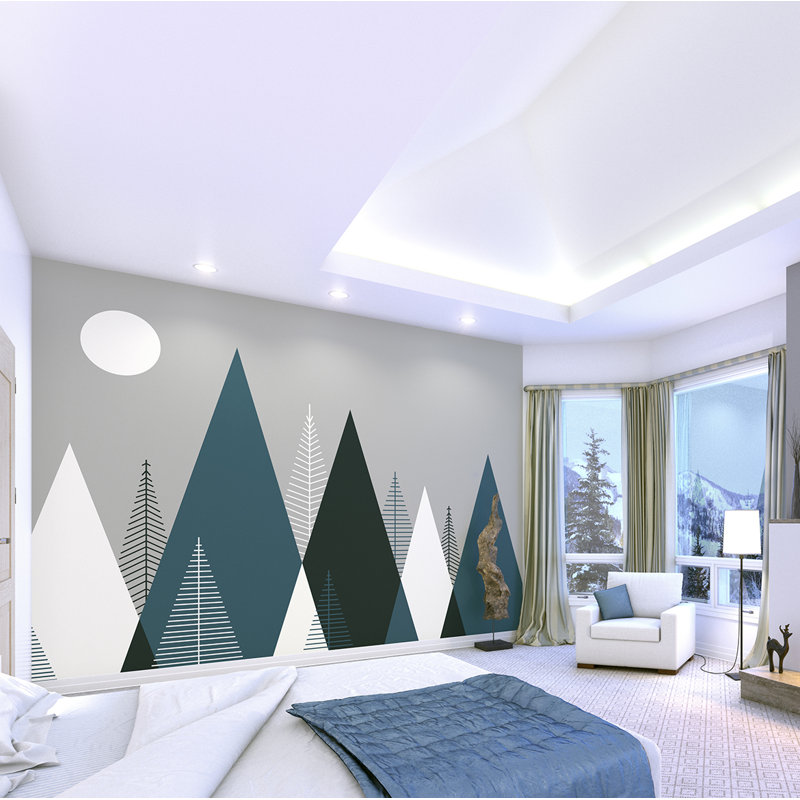 Hiltrun Geometric Wall Mural