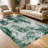 1PC Distressed Emerald Grey Abstract Vintage Modern area rugs for Living Room, Soft and Comfortable, All-season, easy-care, machine washable Indoor floor mat, ideal for dining table area, bedroom bedside, home entryway, home office porch,...-1268201307