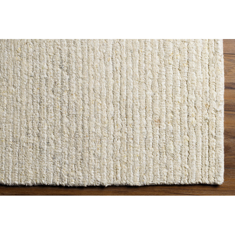 Totenham Wool Area Rug in Beige, Rectangle 12' x 15'