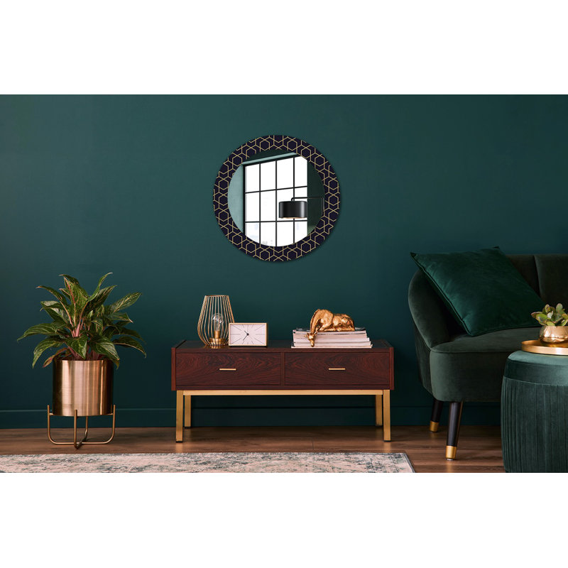 Huldar Glass Flat Wall Mirror