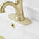 Single-Hole Single-handle Bathroom Faucet with Drain Assembly