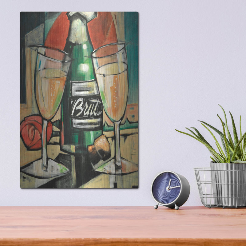"Célébrer les bulles" par Tim Nyberg, H 16 po x l 12 po
