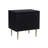 Baugh Glam Two Drawer Nightstand-703587667