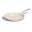 Made In Cookware Ceramic/Stainless Steel Fry Pan 10 in. Silver/White-1889745911